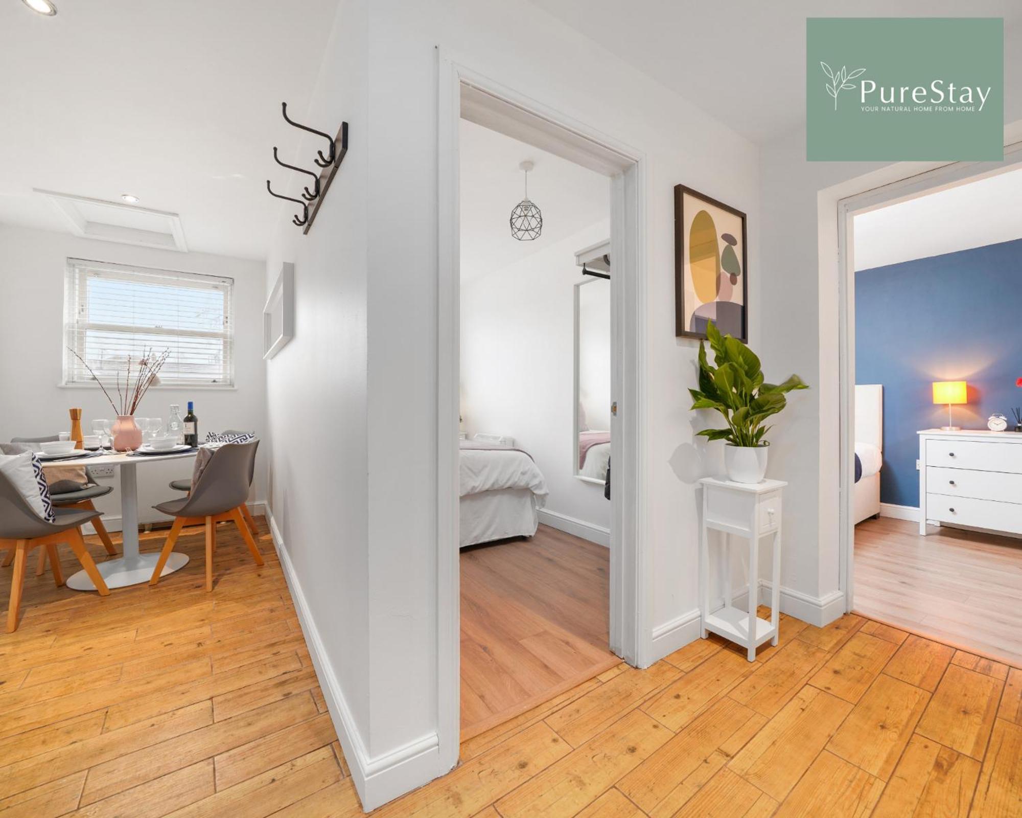 Stunning Two Bed Leamington Apartment With Free Wifi By Purestay Short Lets & Serviced Accommodation Экстерьер фото