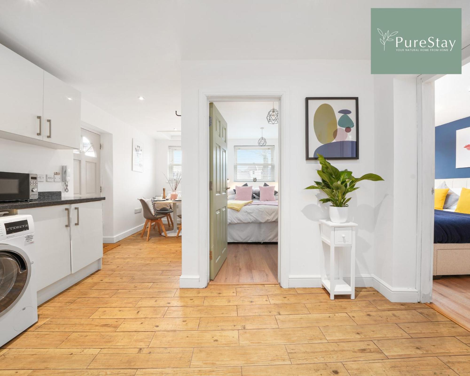 Stunning Two Bed Leamington Apartment With Free Wifi By Purestay Short Lets & Serviced Accommodation Экстерьер фото