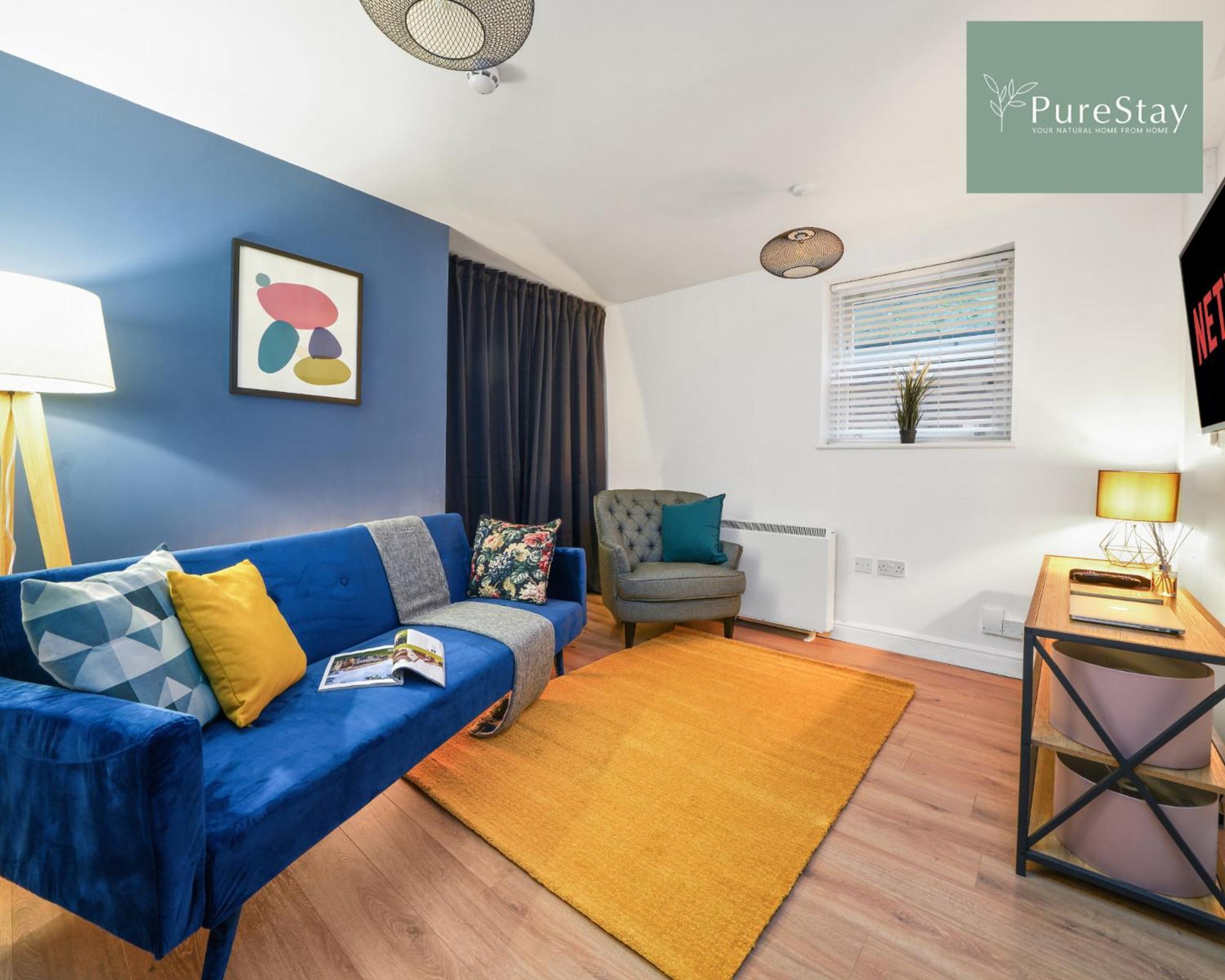 Stunning Two Bed Leamington Apartment With Free Wifi By Purestay Short Lets & Serviced Accommodation Экстерьер фото